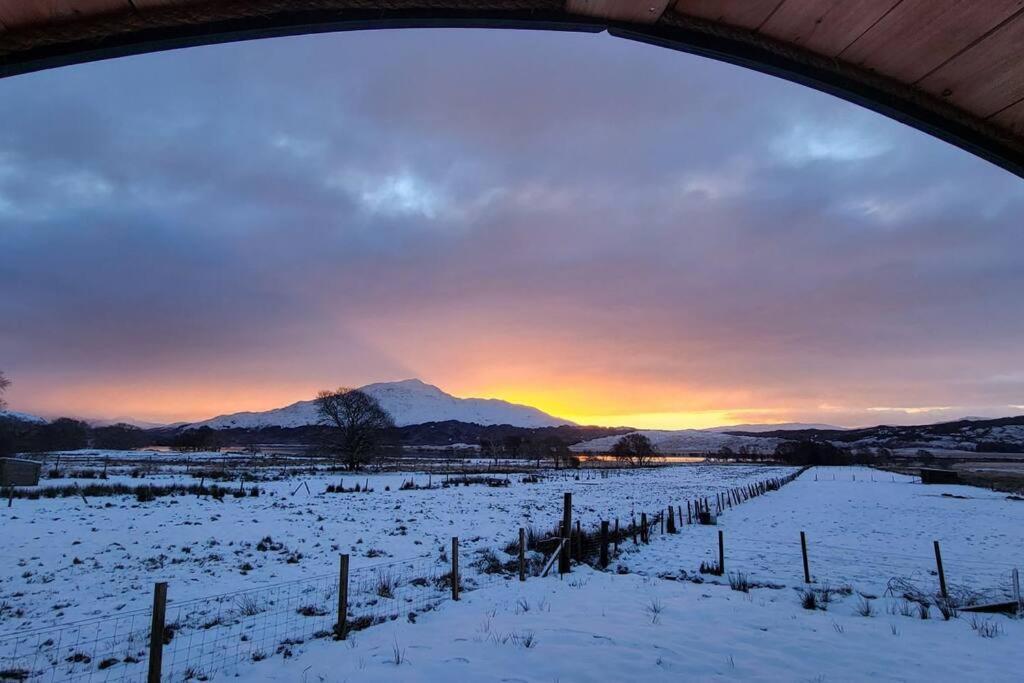 Loch Shiel Luxury Pod Villa Acharacle Dış mekan fotoğraf